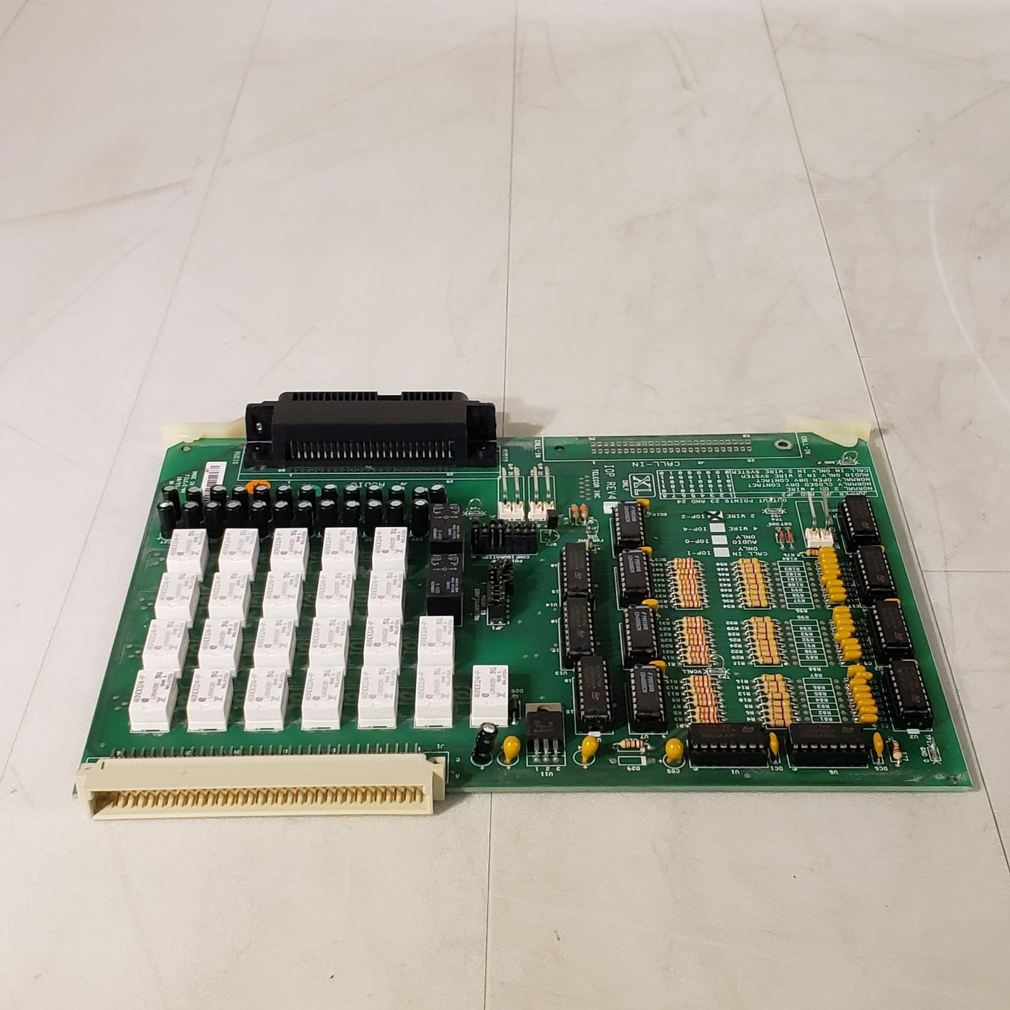 Telecor IOP-2 Rev 4 2 Wire File E-04 10/97 SK Plug In Module XL Control Board