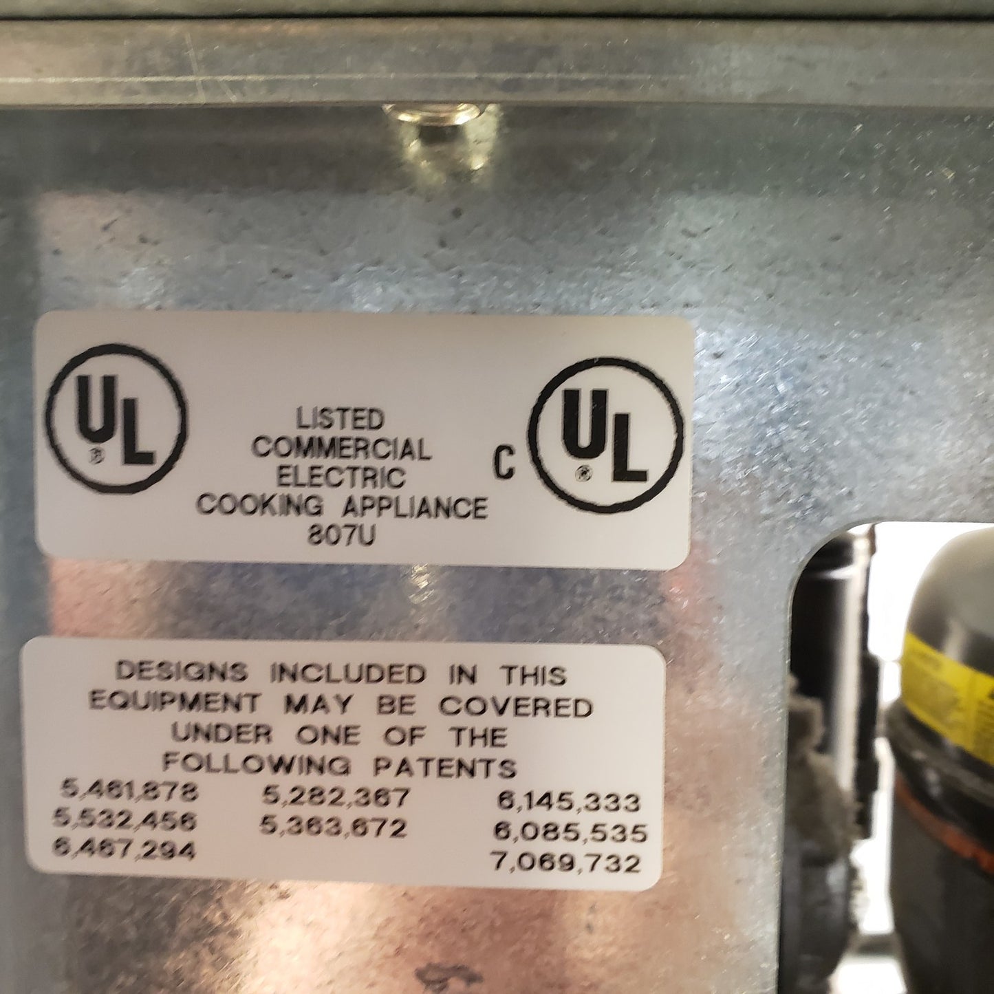 Delfield Enodis N8231 Frost Top R-404A Refridgerant 24oz 7 Amps - Tested Cold