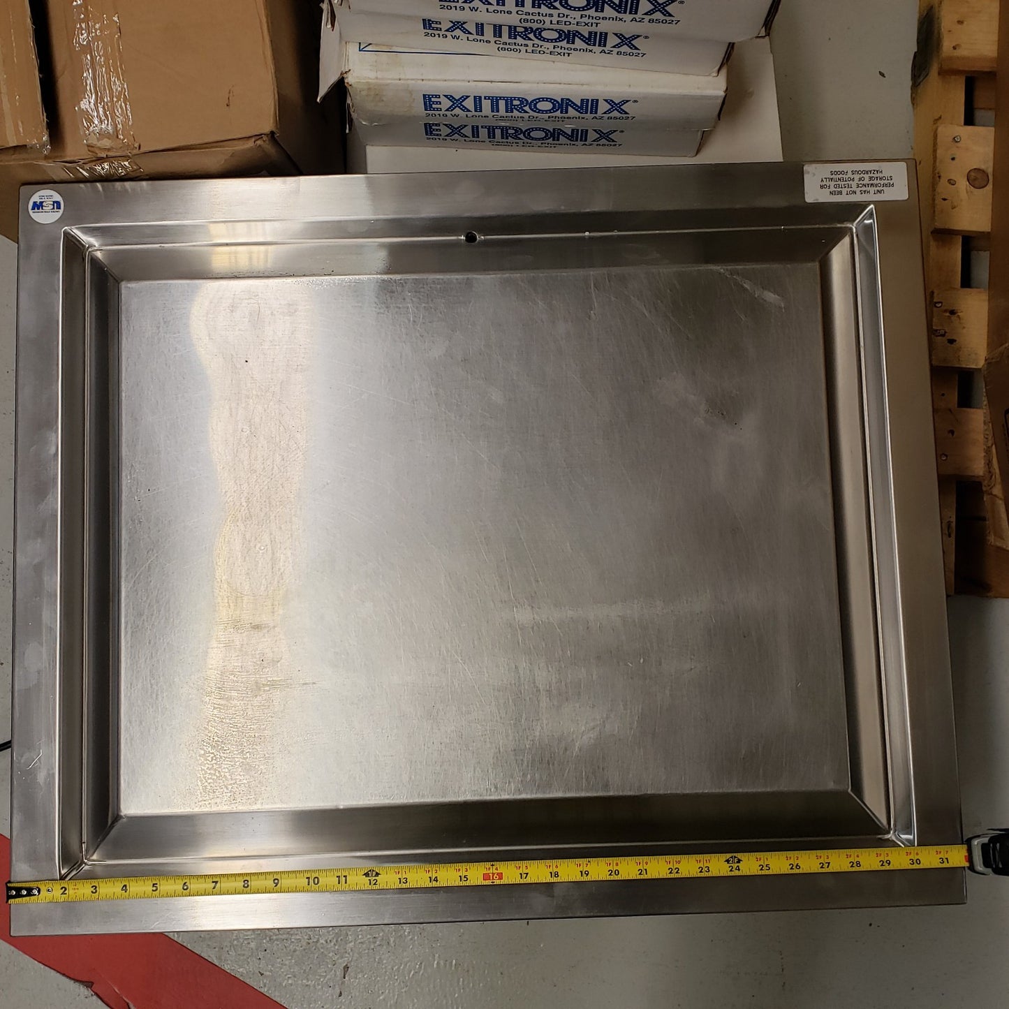 Delfield Enodis N8231 Frost Top R-404A Refridgerant 24oz 7 Amps - Tested Cold