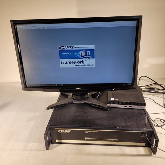 Gamry ECM8 Electrochemical Multiplexer w/ Gamry Framework Software TESTED