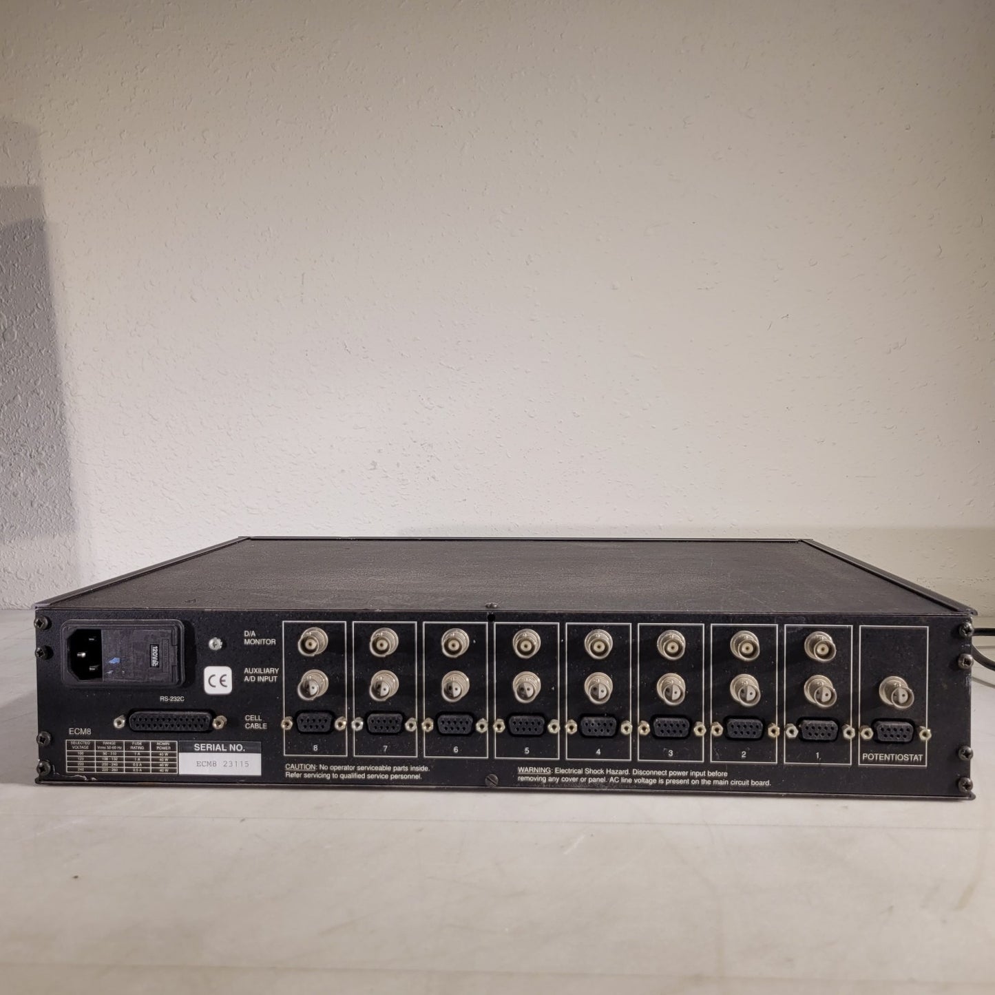 Gamry ECM8 Electrochemical Multiplexer w/ Gamry Framework Software TESTED