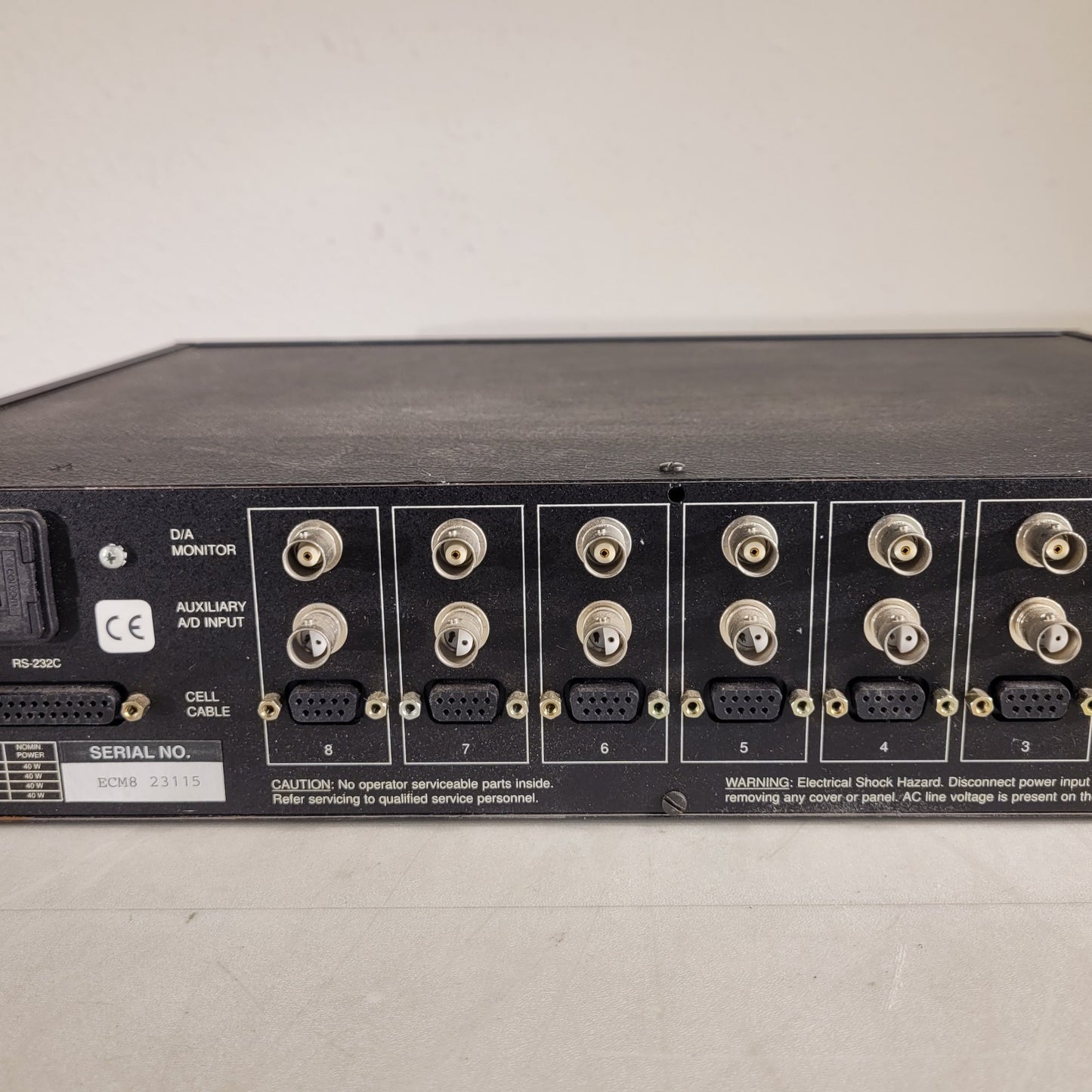 Gamry ECM8 Electrochemical Multiplexer w/ Gamry Framework Software TESTED