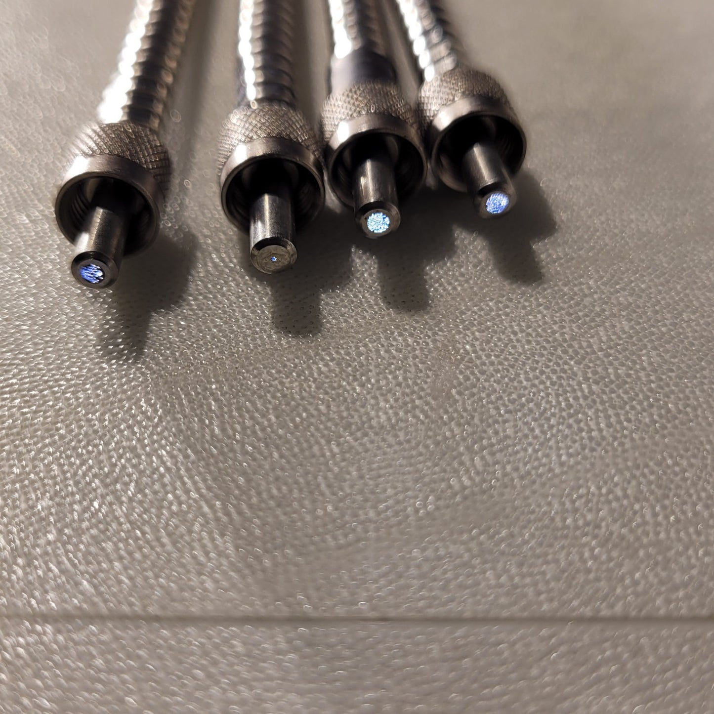 Fiber Optic Cable 24" Long 4-Way Splitter Bifurcated with Amphenol SMA-905 Plug