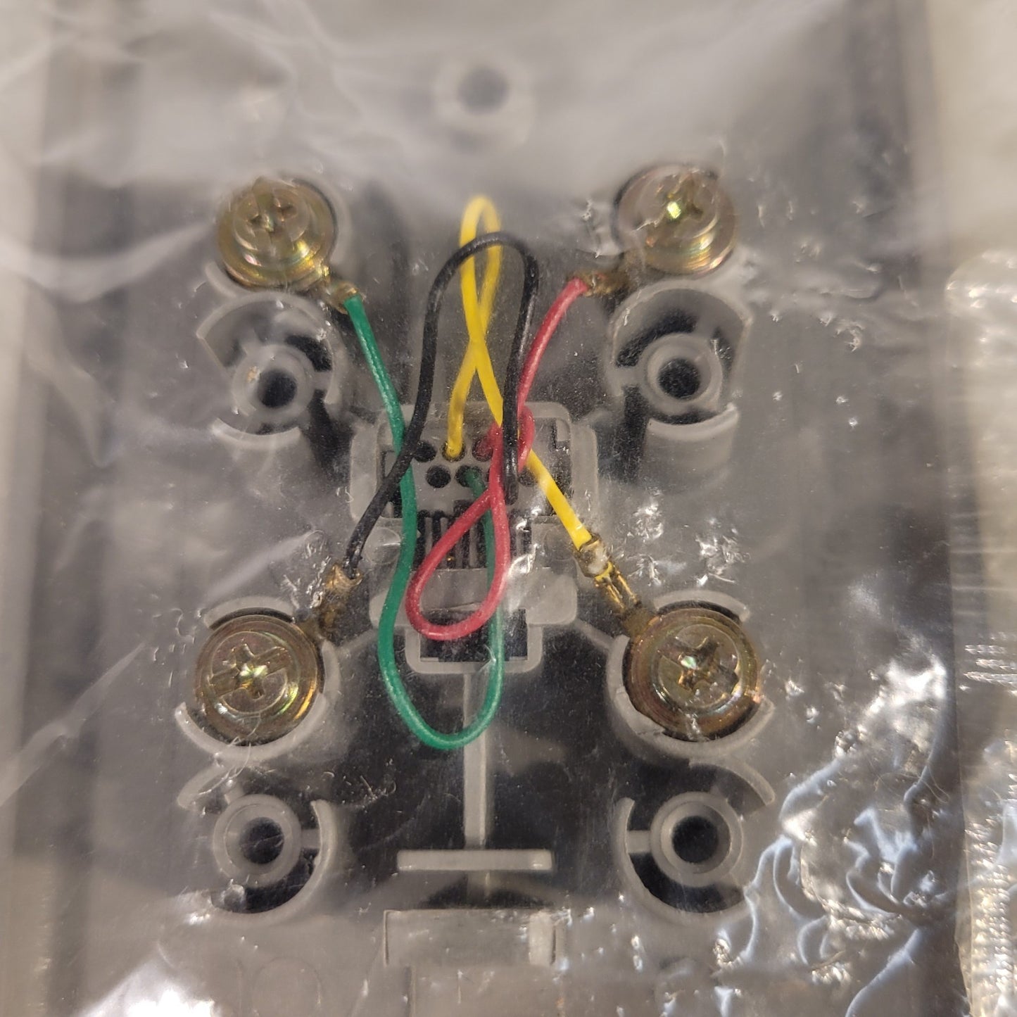 Leviton 4625B-44G Decora® Modular Jack Screw Terminal Gray Flush Mount