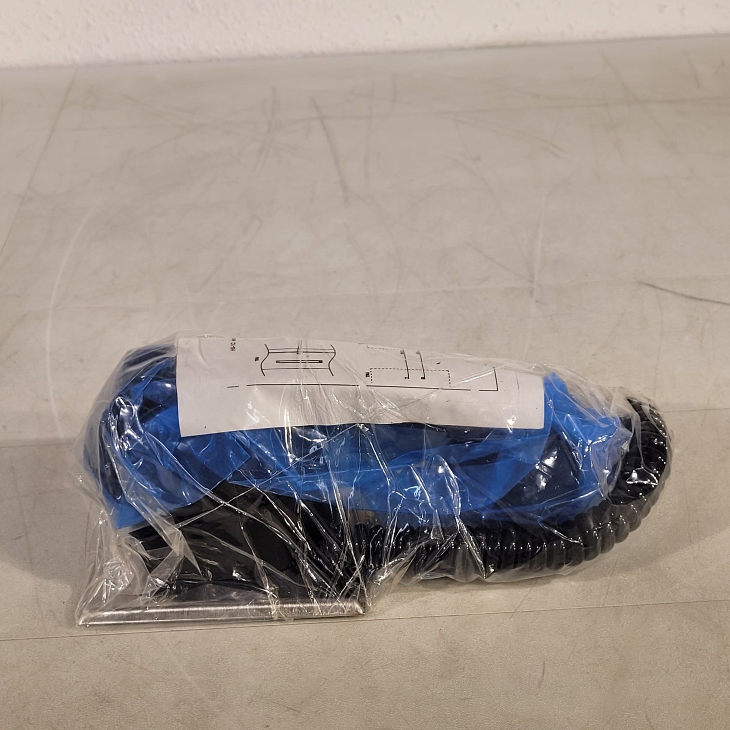 Telecor HS-1C Corded Phone Wall Hung Mounted Headset For Telecom System