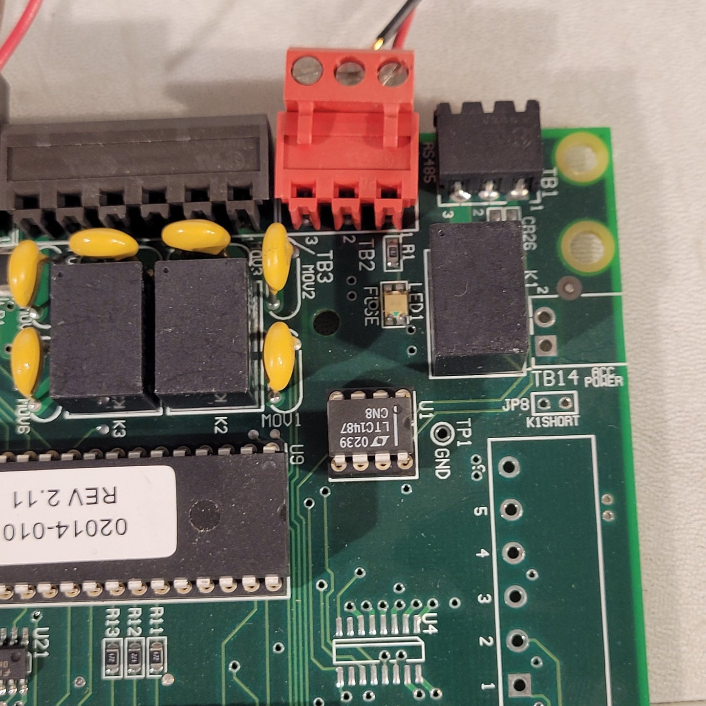 Vintage Keri Systems PXL Circuit Board Wireless Card Reader Control PCB 04196