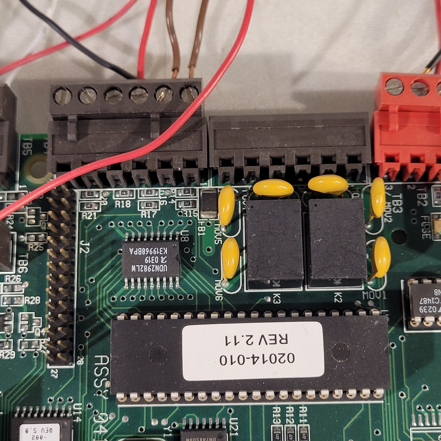 Vintage Keri Systems PXL Circuit Board Wireless Card Reader Control PCB 04196