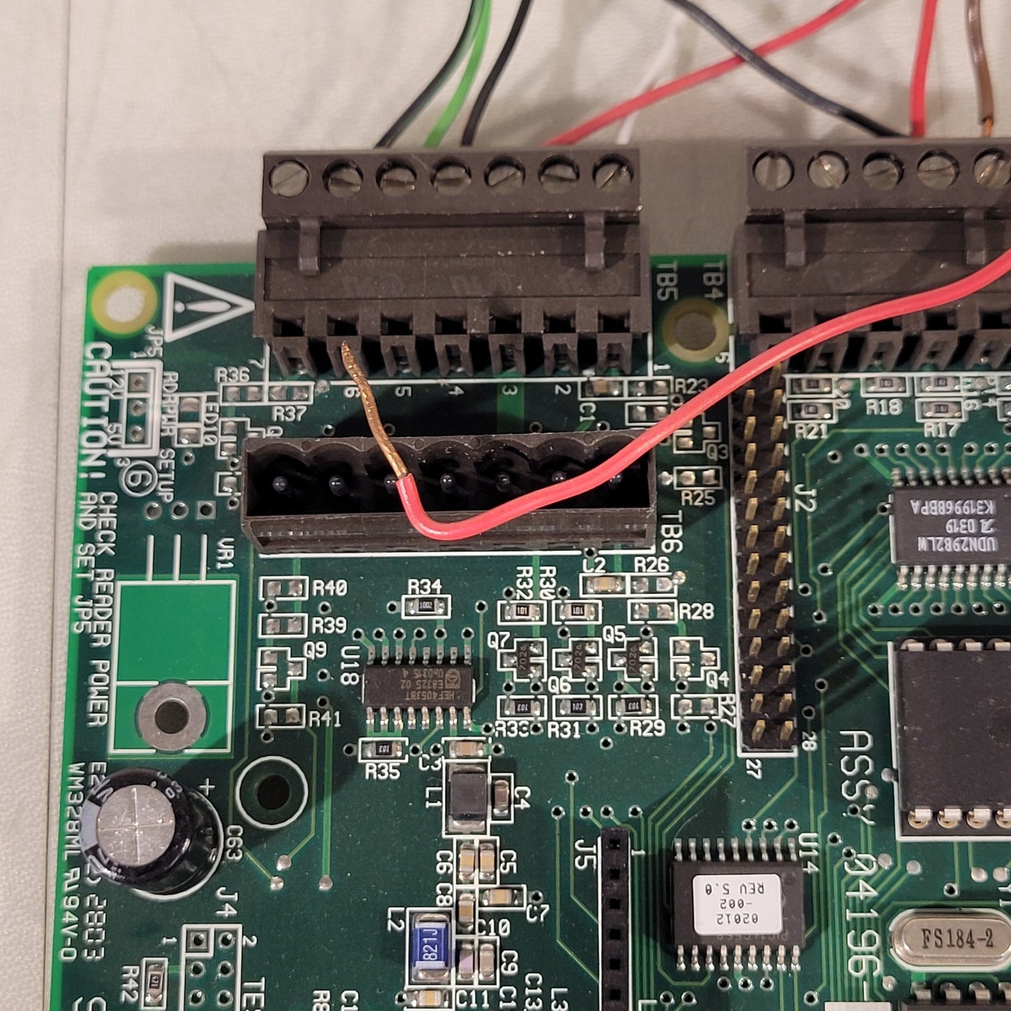 Vintage Keri Systems PXL Circuit Board Wireless Card Reader Control PCB 04196