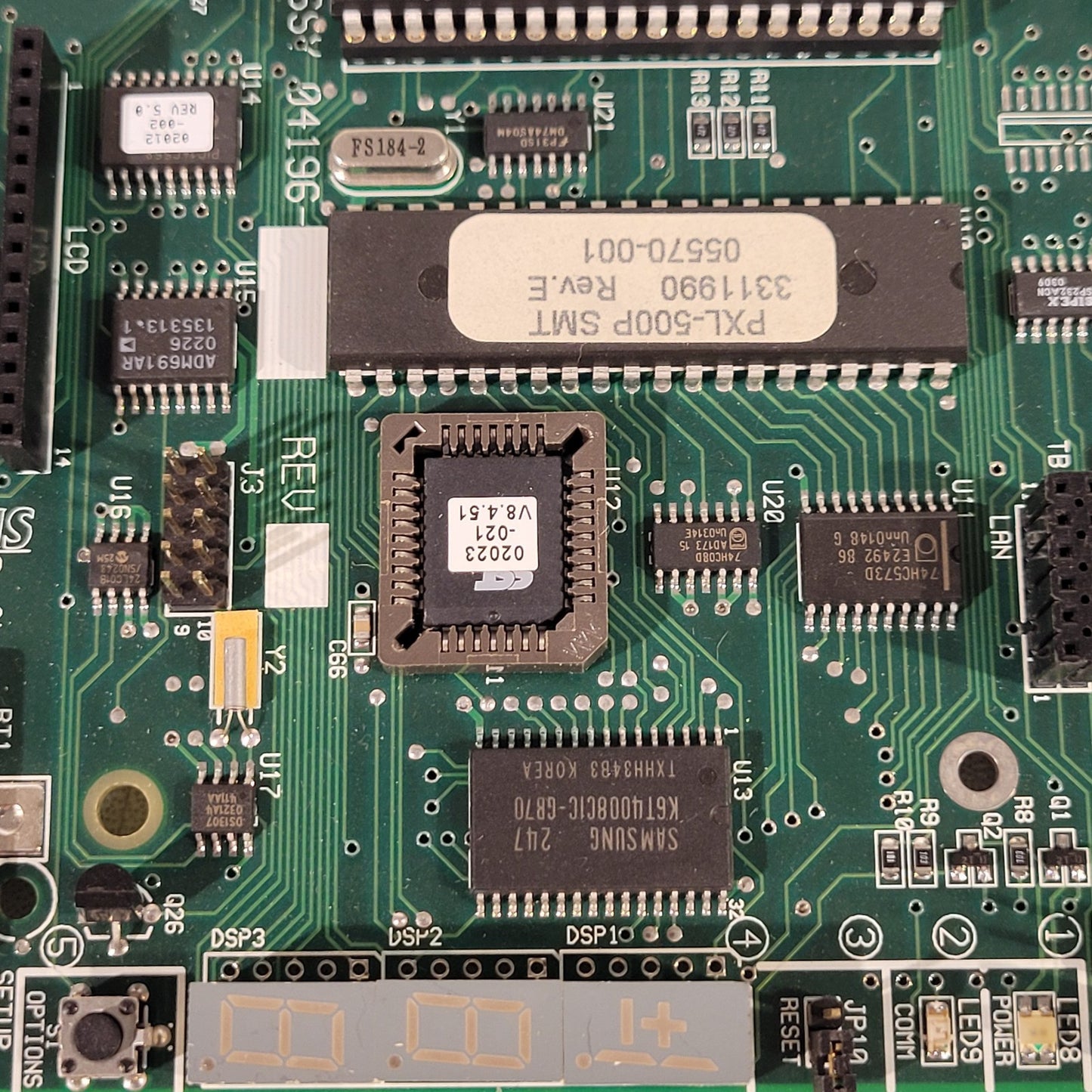 Vintage Keri Systems PXL Circuit Board Wireless Card Reader Control PCB 04196