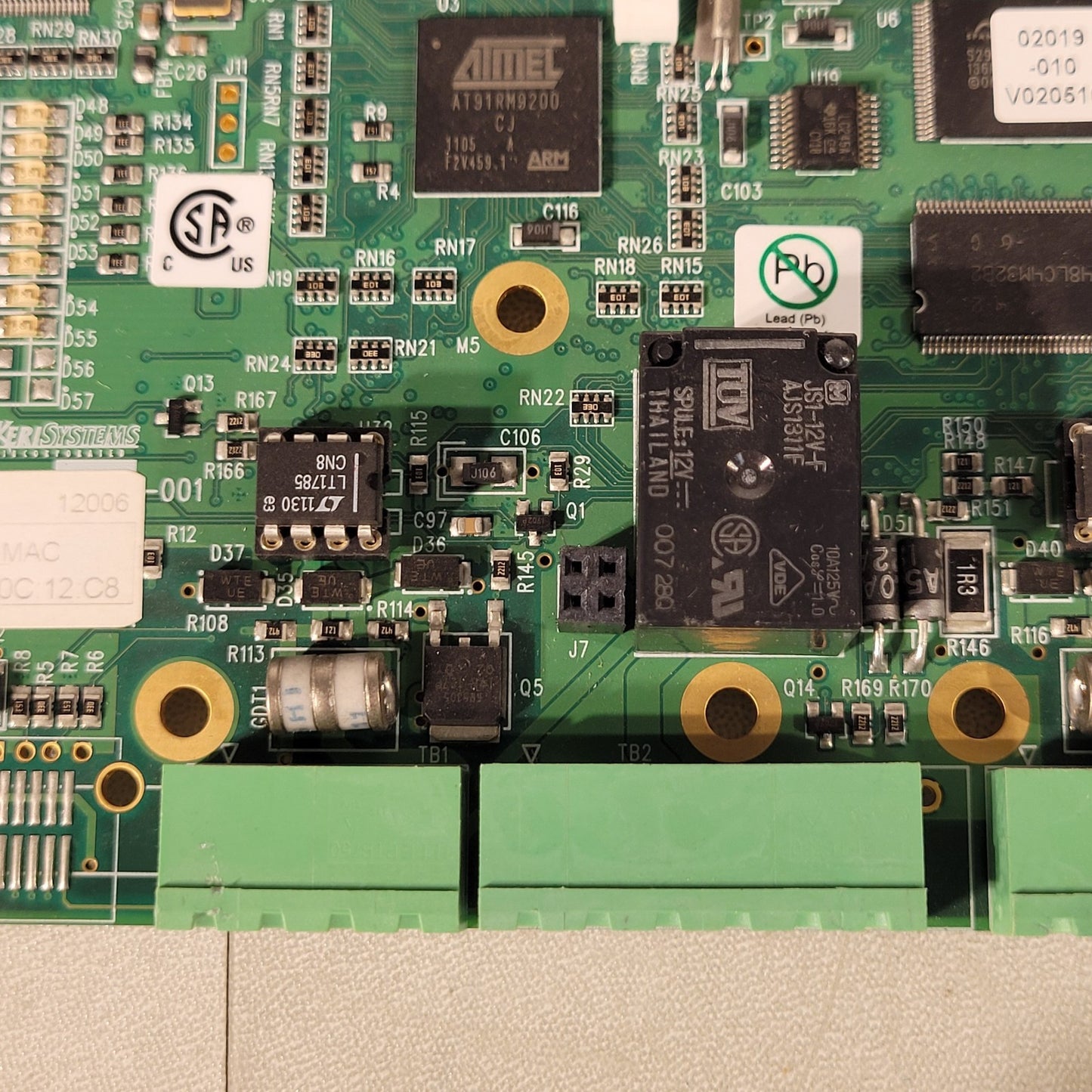 Vintage Keri Systems NXT-2X 12006 2-Door Access Controller Wireless Card Reader