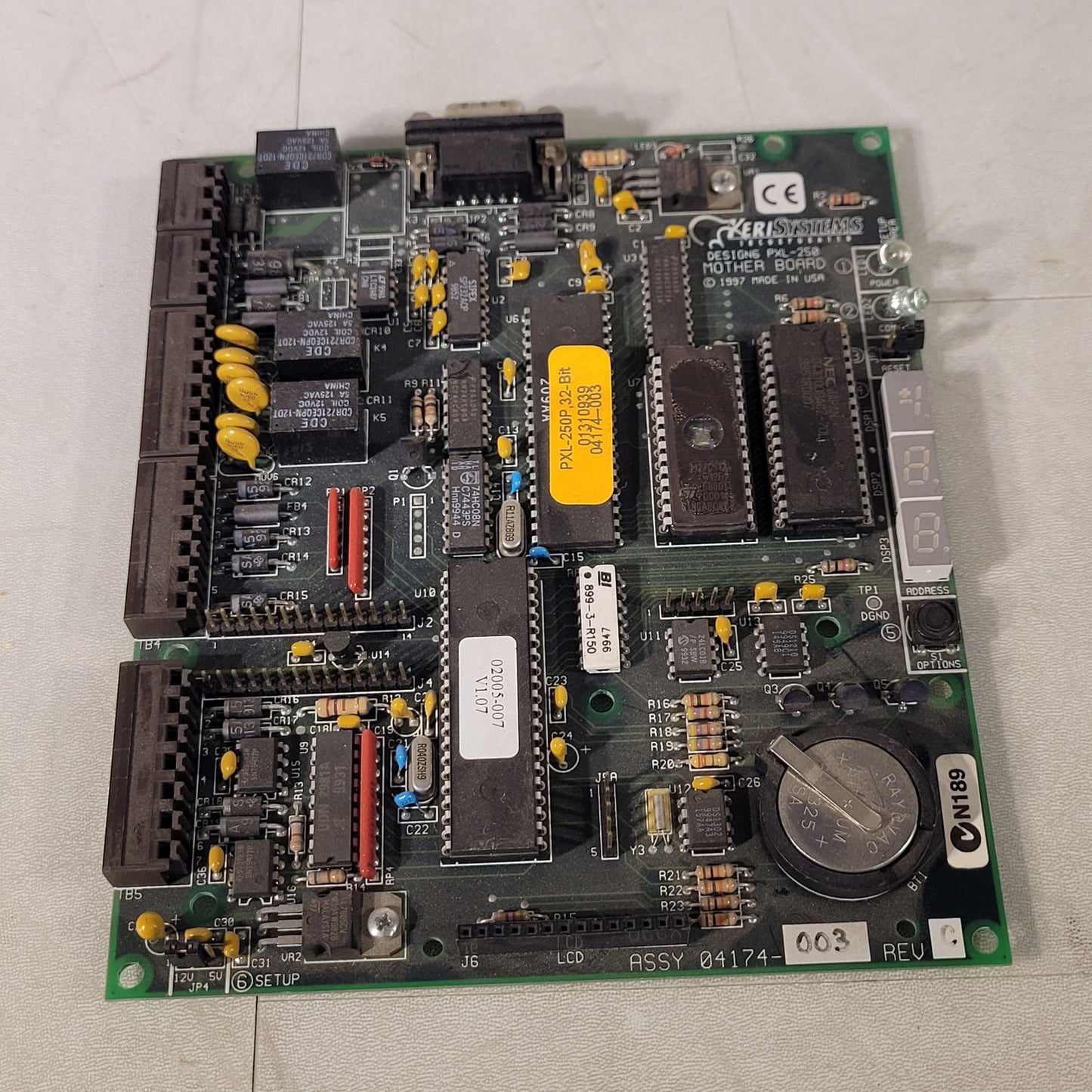 Keri System Design6 PXL-250 Board 04174-003 Rev C Door Access Controller