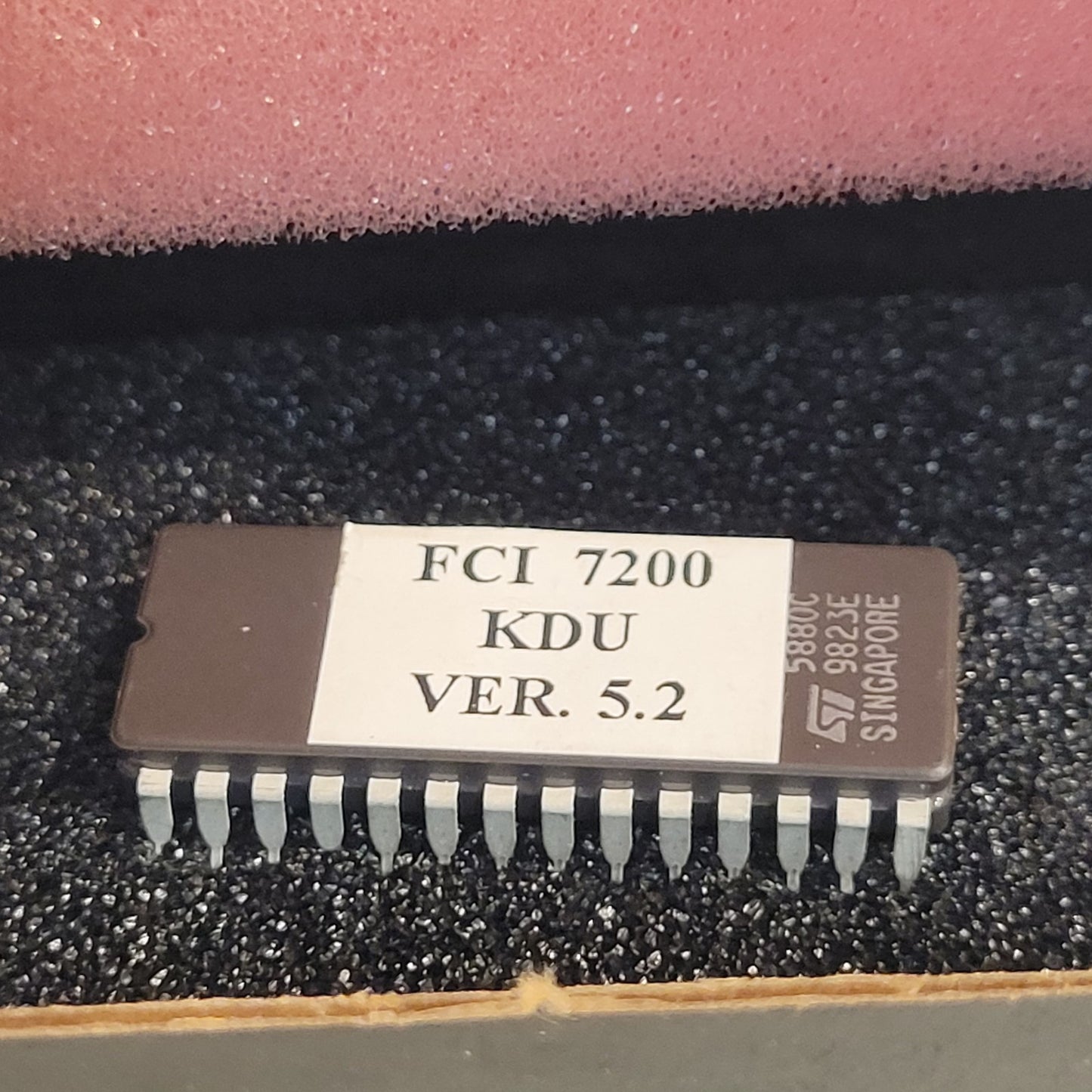 FCI KDU Ver. 5.2 Firmware Chip 7200 Honeywell Fire Control Instruments