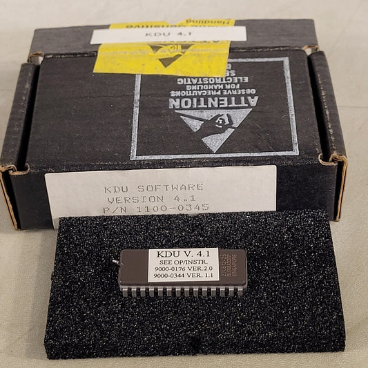 FCI 7200 KDU Ver. 4.1 Firmware Chip 1100-0345 Honeywell Fire Control Instruments