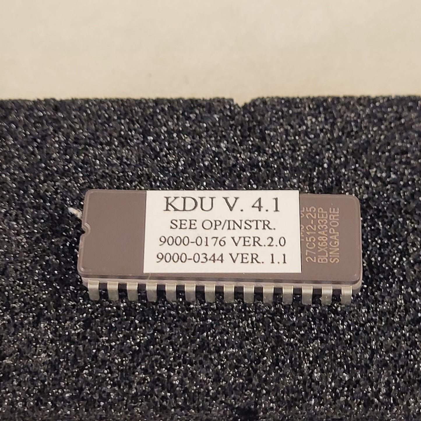 FCI 7200 KDU Ver. 4.1 Firmware Chip 1100-0345 Honeywell Fire Control Instruments