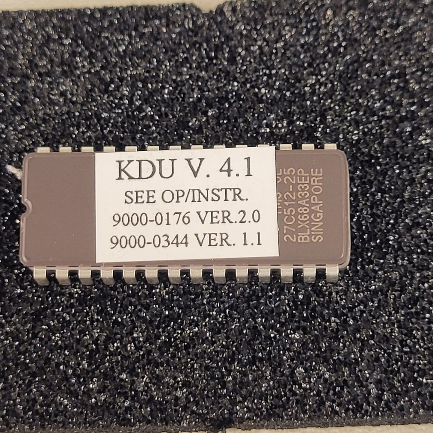 FCI 7200 KDU Ver. 4.1 Firmware Chip 1100-0345 Honeywell Fire Control Instruments