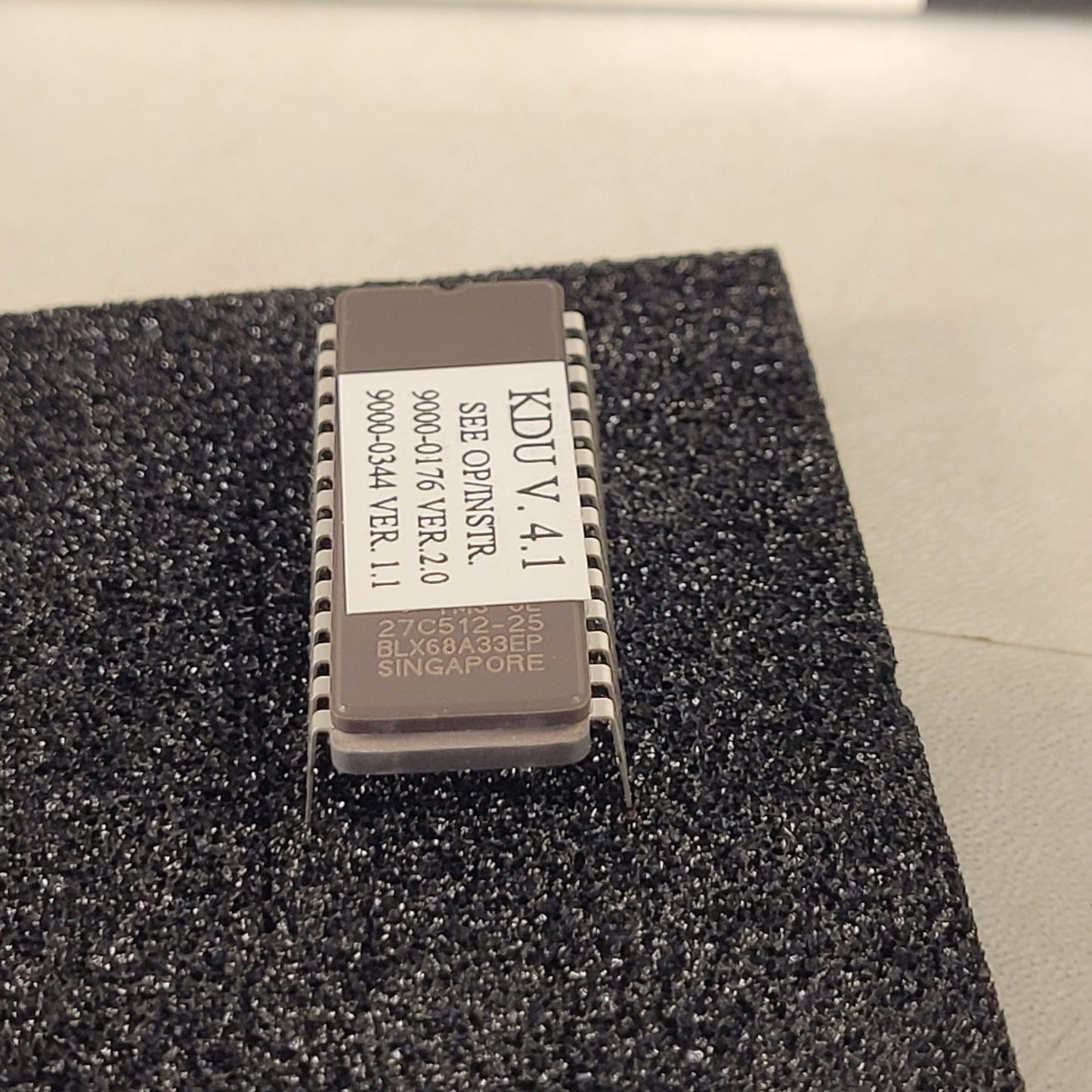 FCI 7200 KDU Ver. 4.1 Firmware Chip 1100-0345 Honeywell Fire Control Instruments