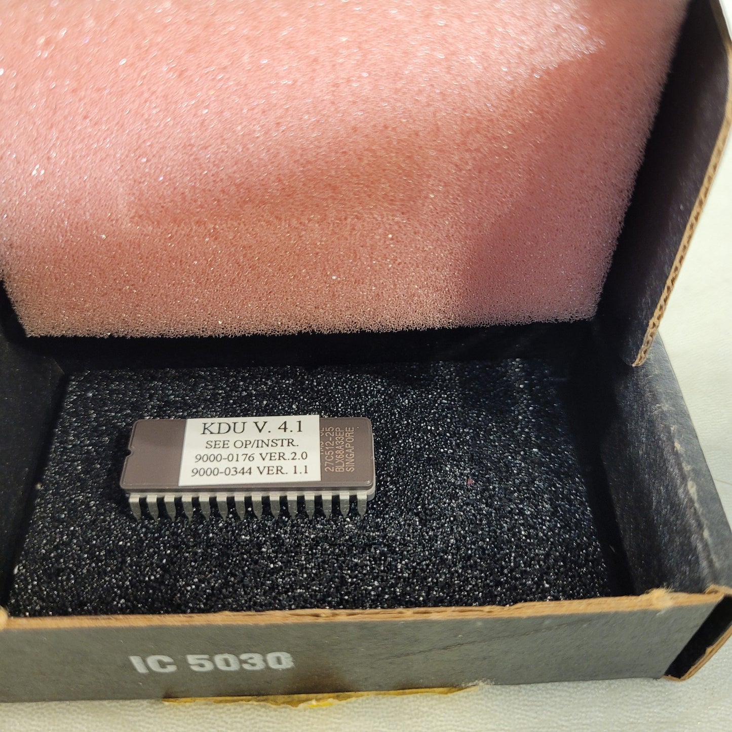 FCI 7200 KDU Ver. 4.1 Firmware Chip 1100-0345 Honeywell Fire Control Instruments