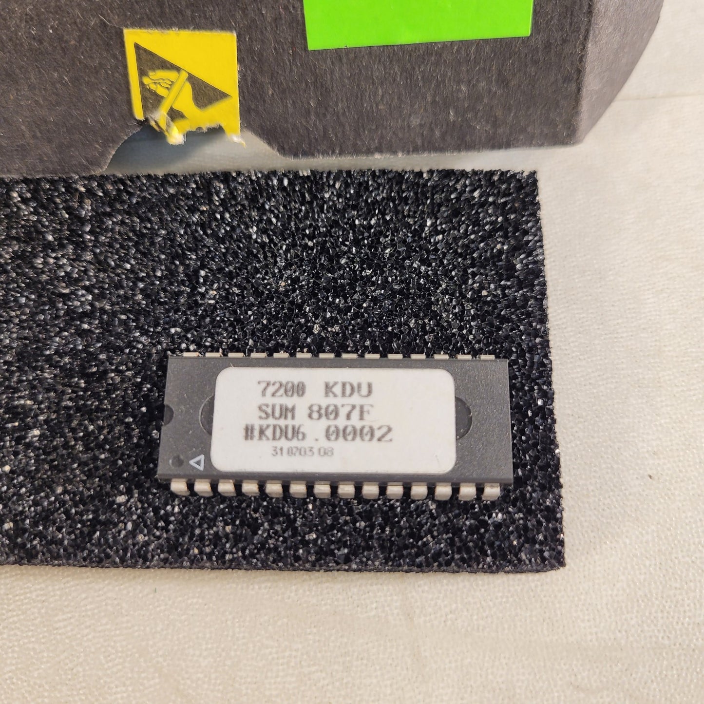 FCI 7200 KDU Ver. 6.0002 Firmware Chip 1100-0473 Honeywell Fire Control Instrume