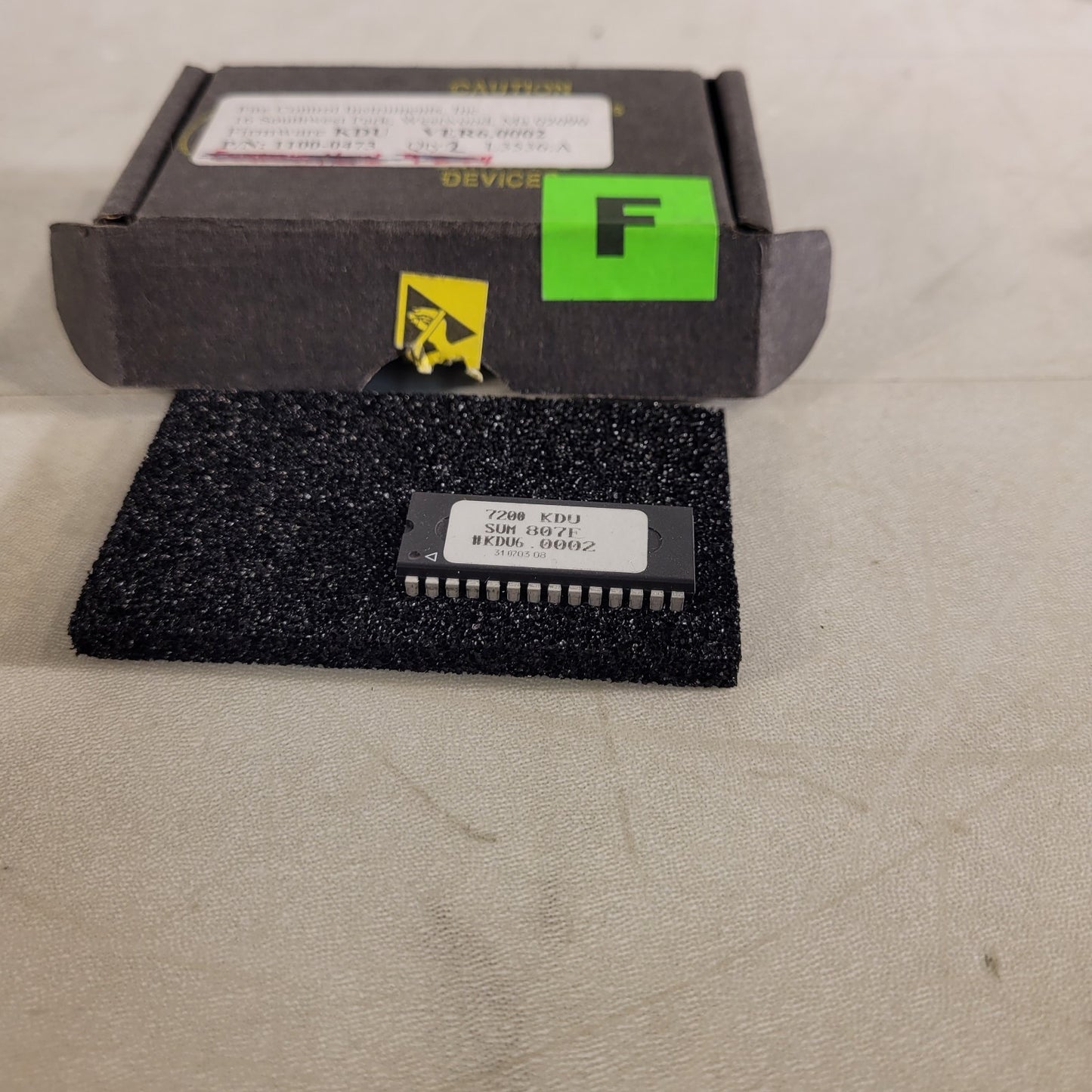 FCI 7200 KDU Ver. 6.0002 Firmware Chip 1100-0473 Honeywell Fire Control Instrume