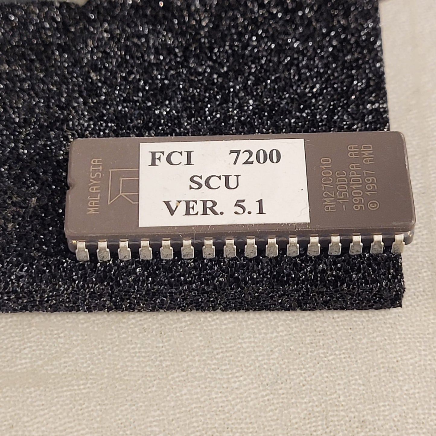 FCI 7200 KDU Ver. 5.1 Firmware Chip Honeywell Fire Control Instruments