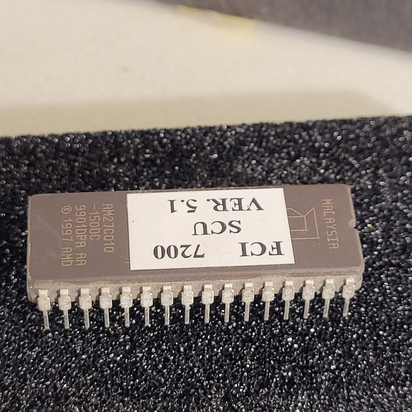 FCI 7200 KDU Ver. 5.1 Firmware Chip Honeywell Fire Control Instruments