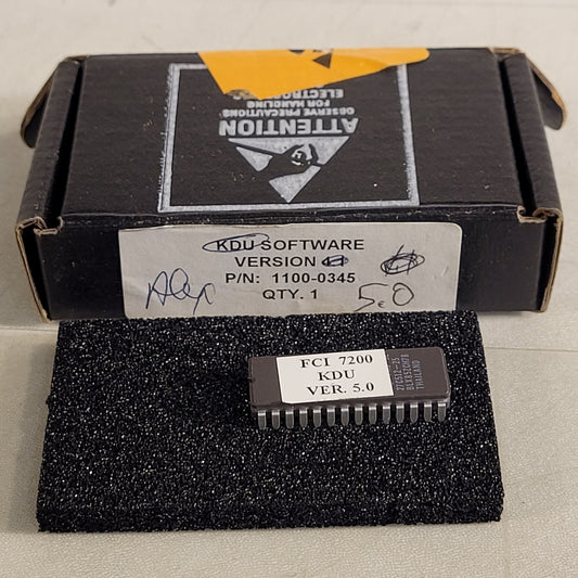 FCI 7200 KDU Ver. 5.0 Firmware Chip Honeywell Fire Control Instruments
