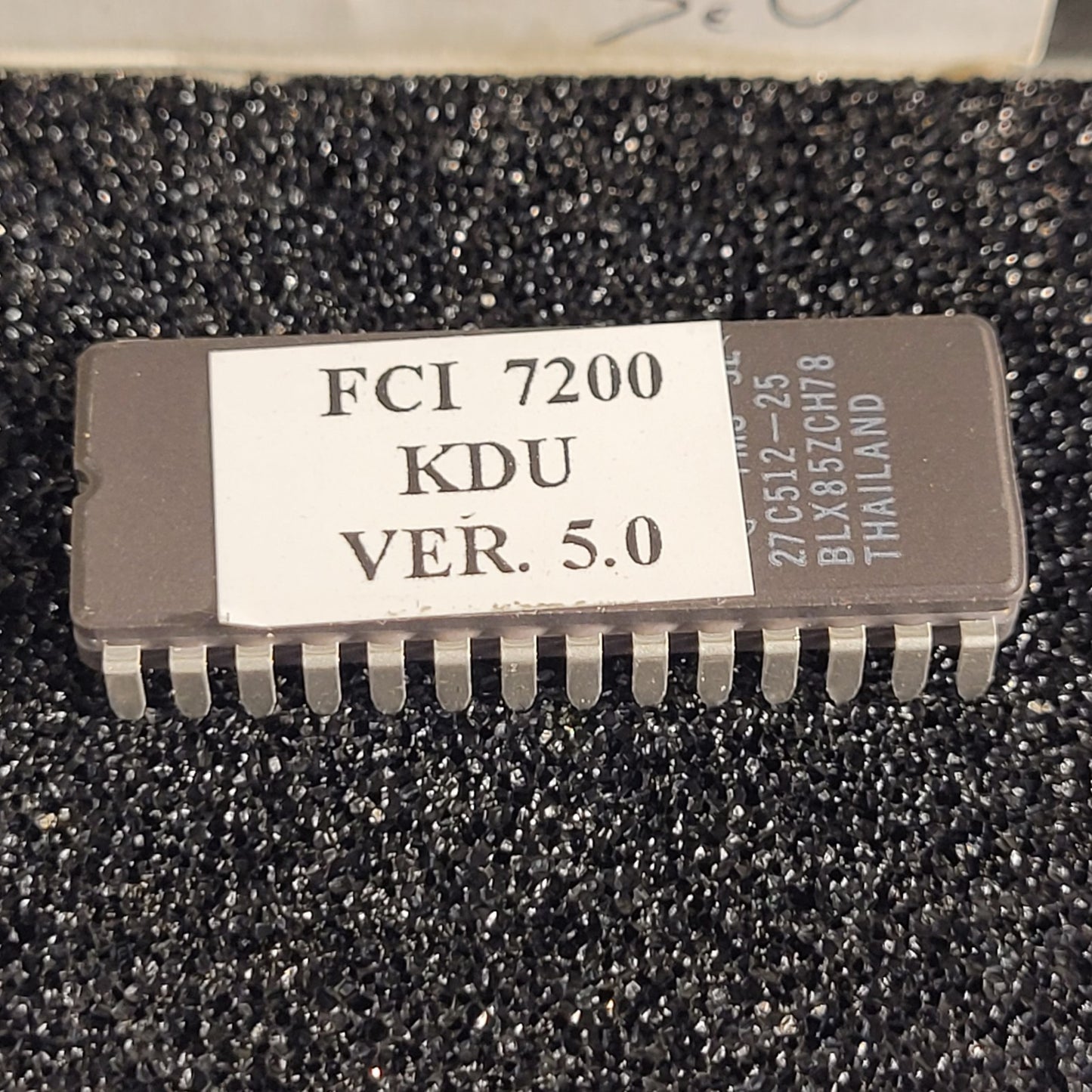 FCI 7200 KDU Ver. 5.0 Firmware Chip Honeywell Fire Control Instruments