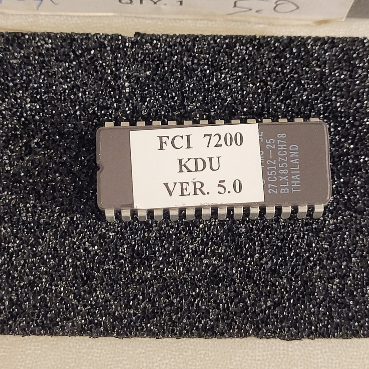 FCI 7200 KDU Ver. 5.0 Firmware Chip Honeywell Fire Control Instruments