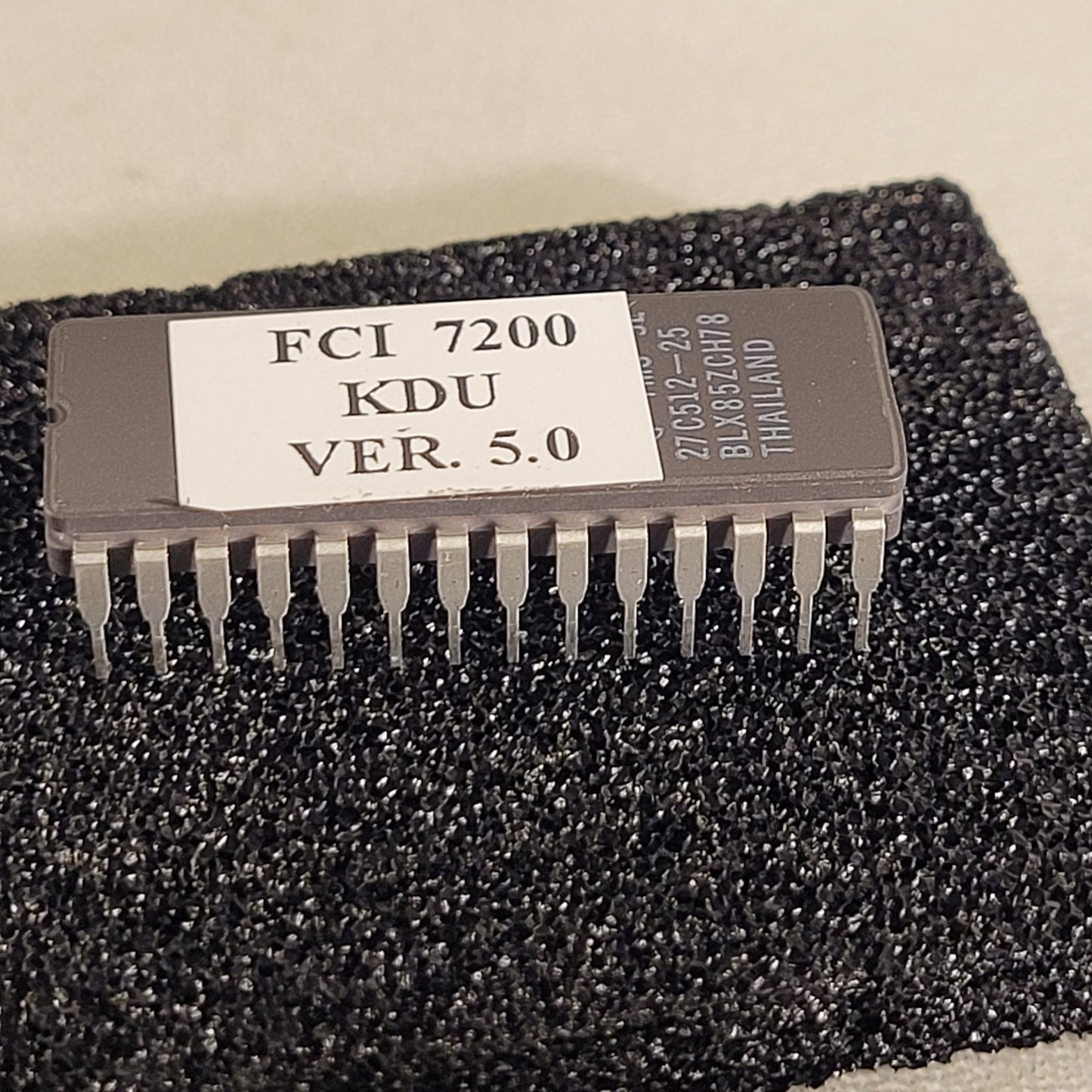 FCI 7200 KDU Ver. 5.0 Firmware Chip Honeywell Fire Control Instruments
