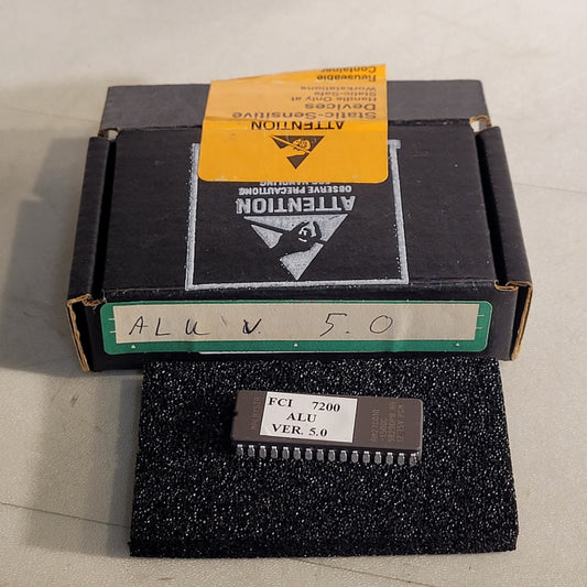 FCI 7200 ALU Ver. 5.0 Firmware Chip Honeywell Fire Control Instruments