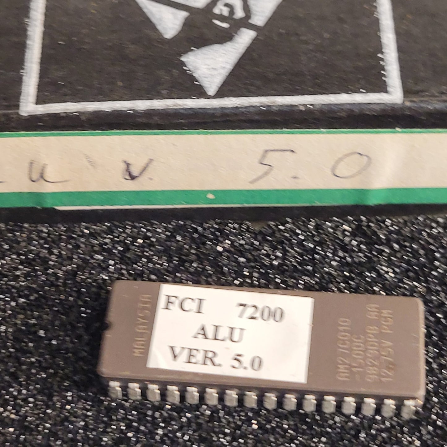 FCI 7200 ALU Ver. 5.0 Firmware Chip Honeywell Fire Control Instruments