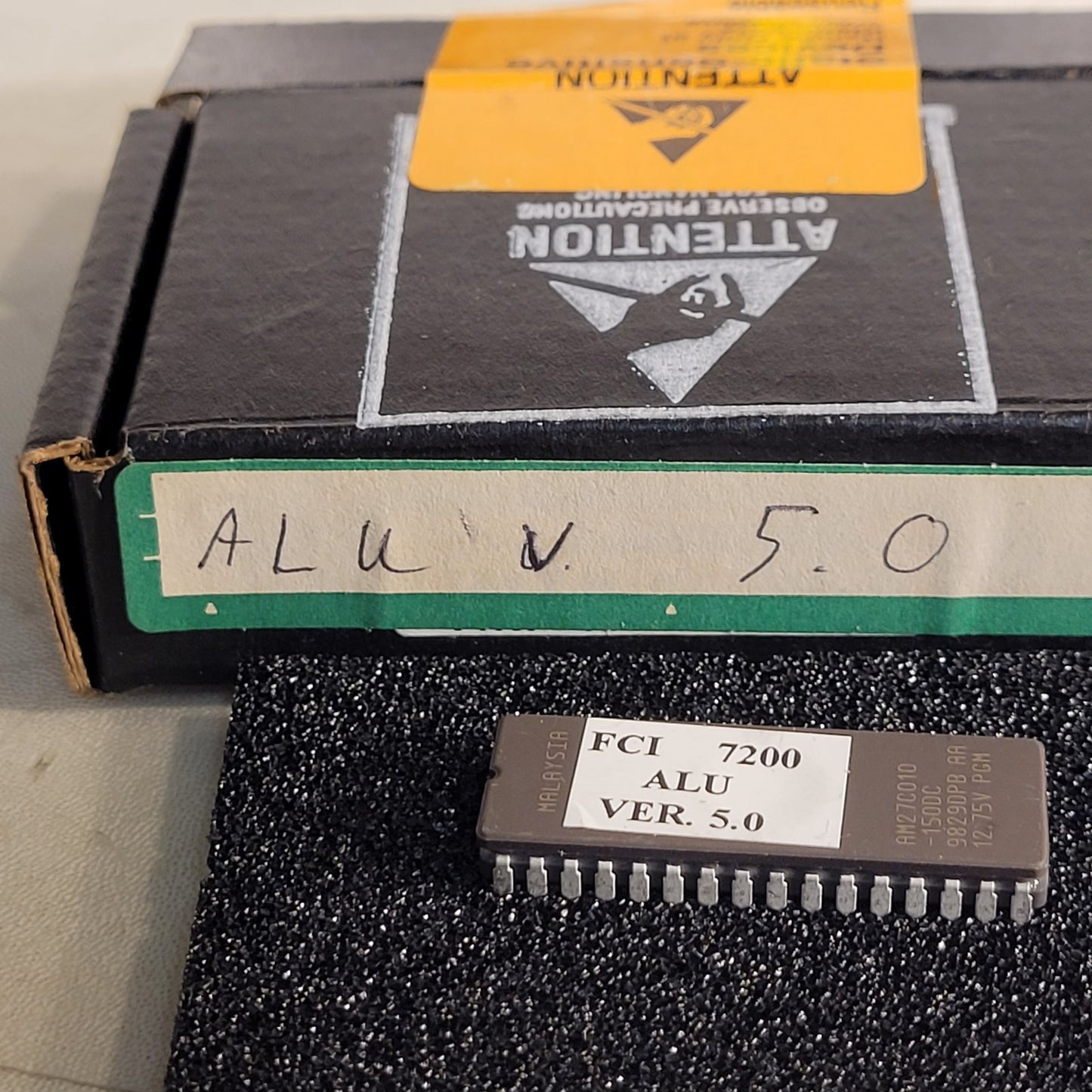 FCI 7200 ALU Ver. 5.0 Firmware Chip Honeywell Fire Control Instruments