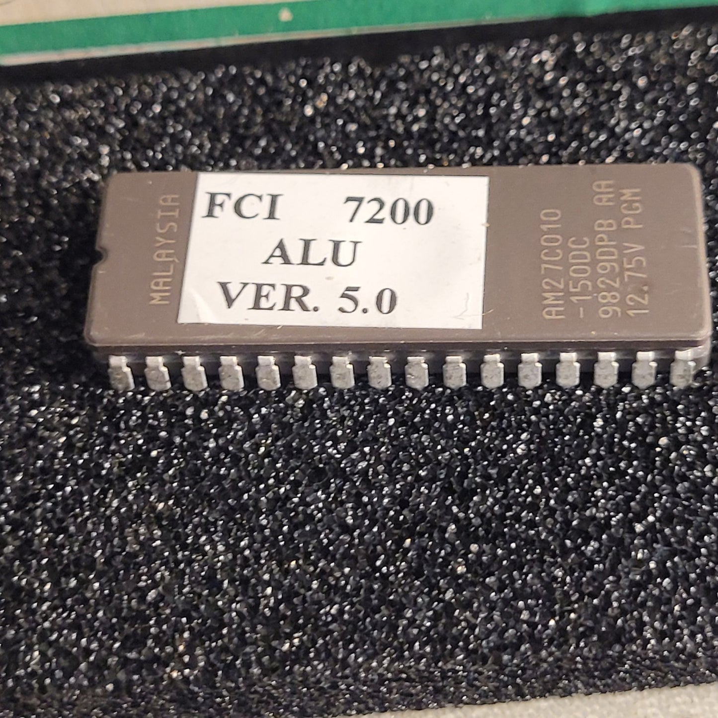 FCI 7200 ALU Ver. 5.0 Firmware Chip Honeywell Fire Control Instruments