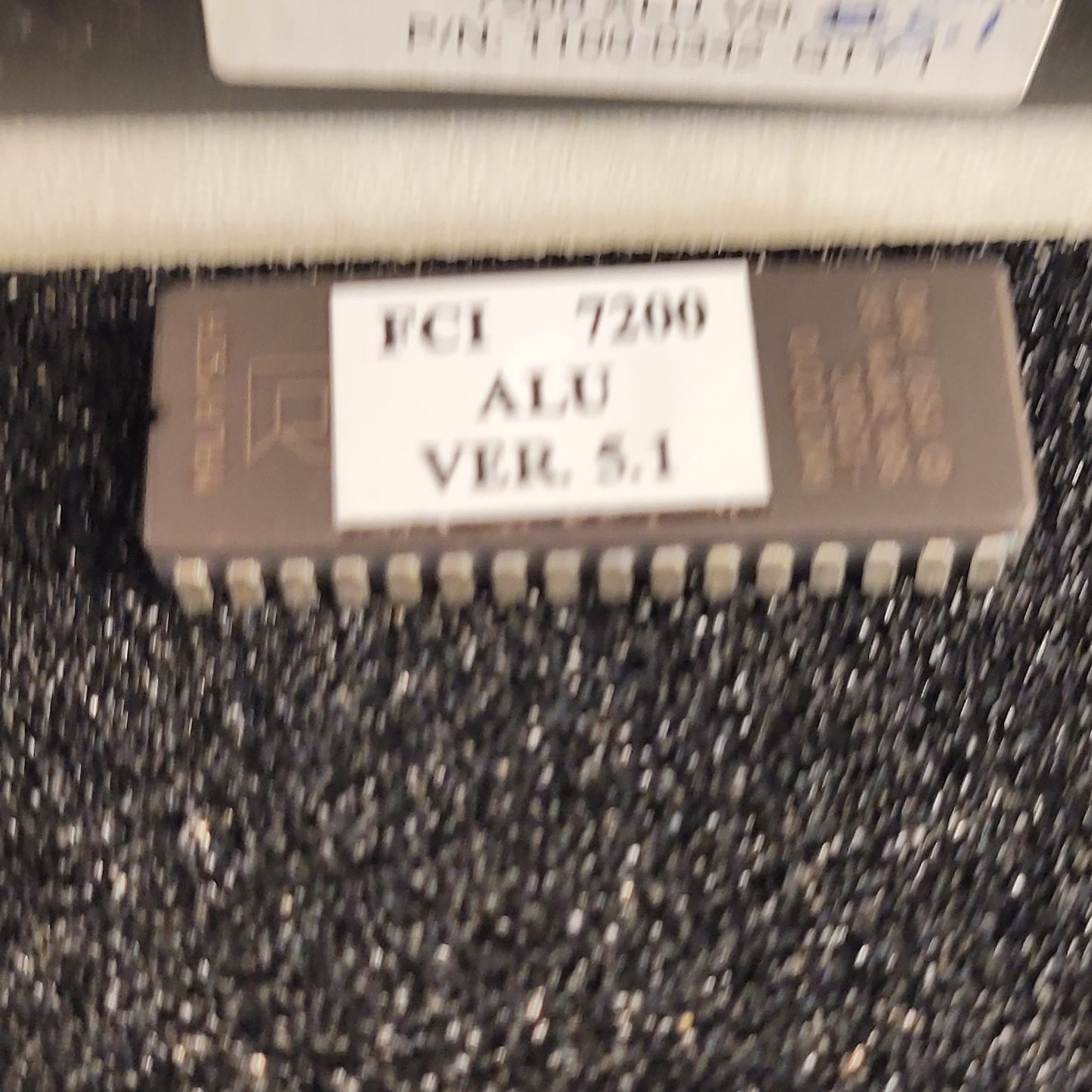FCI 7200 ALU Ver. 5.1 Firmware Chip Honeywell Fire Control Instruments
