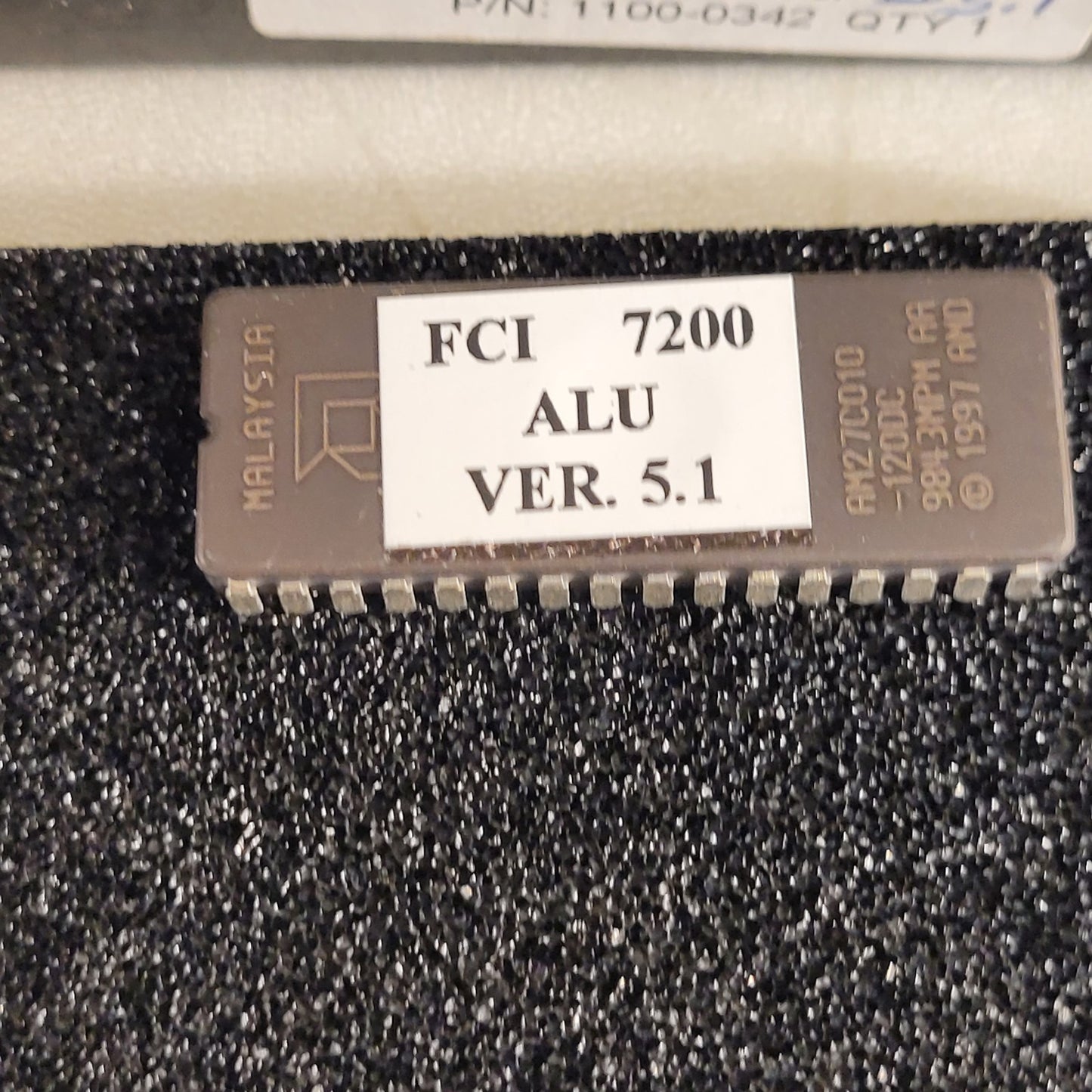 FCI 7200 ALU Ver. 5.1 Firmware Chip Honeywell Fire Control Instruments