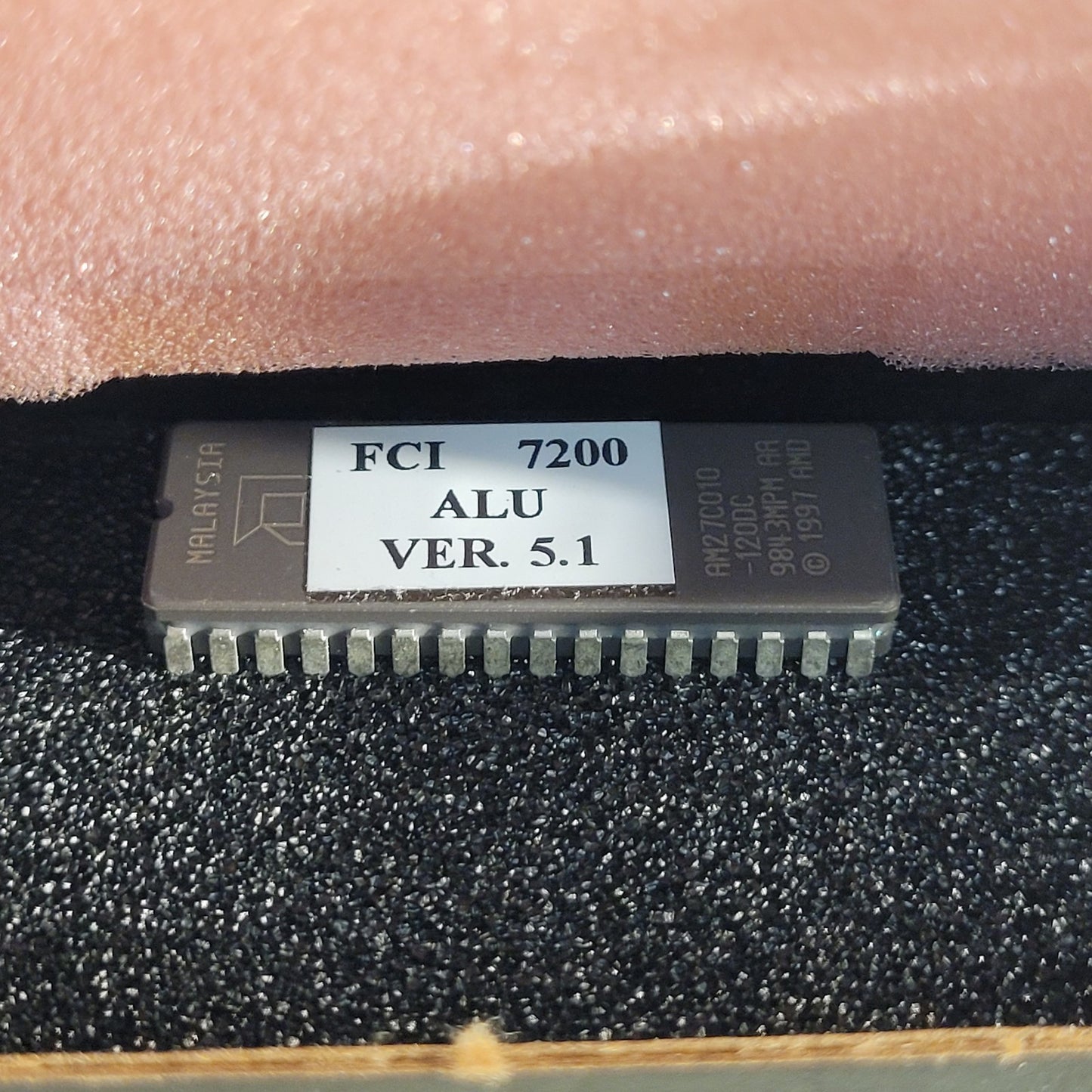 FCI 7200 ALU Ver. 5.1 Firmware Chip Honeywell Fire Control Instruments