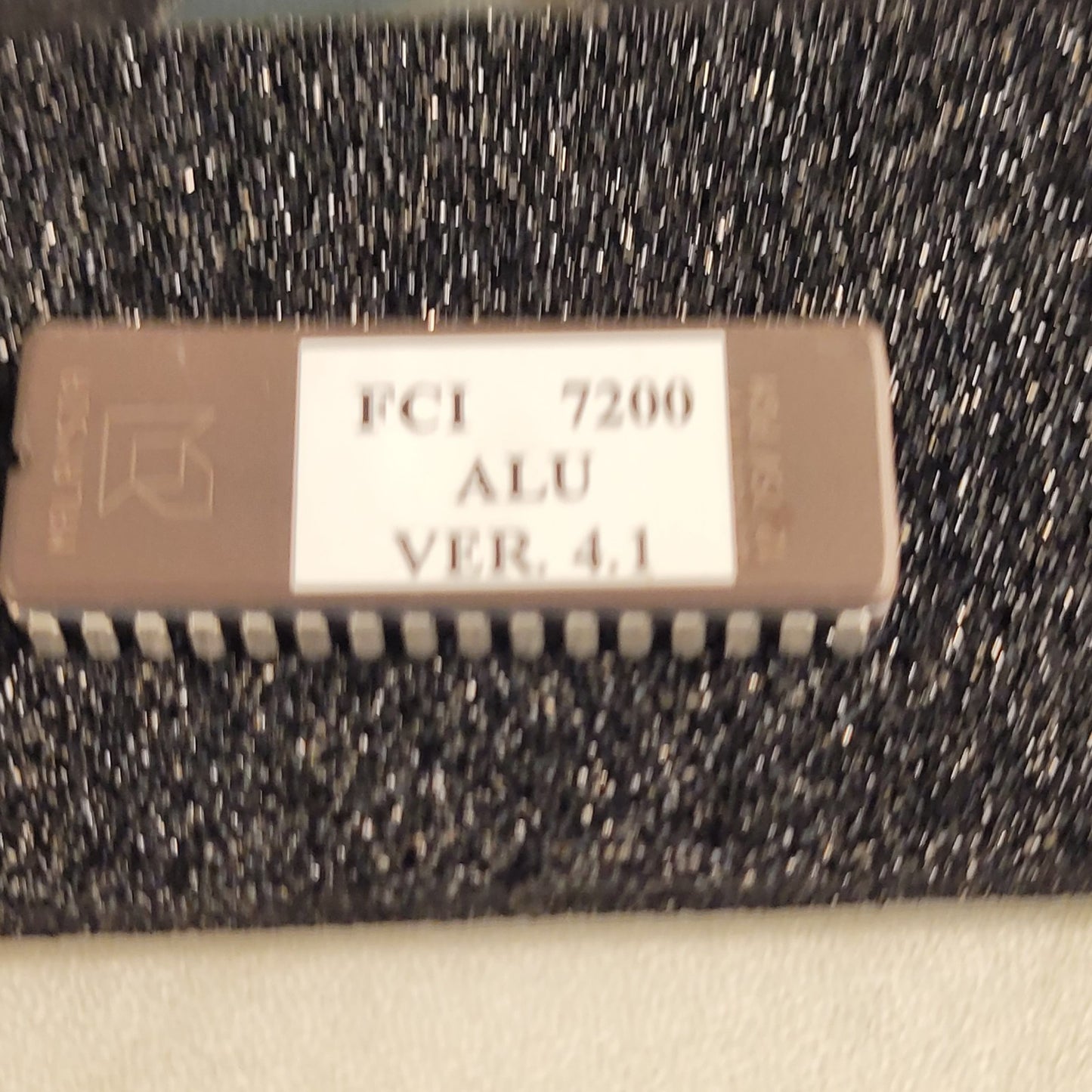 FCI 7200 ALU Ver. 4.1 Firmware Chip Honeywell Fire Control Instruments