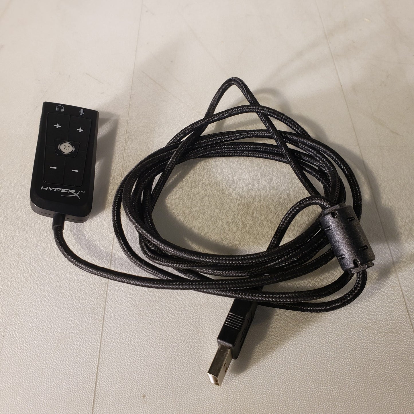 Kingston HyperX HX-USCCAMSS-BK Cloud II DSP USB Sound Card 7.1 Surround Sound