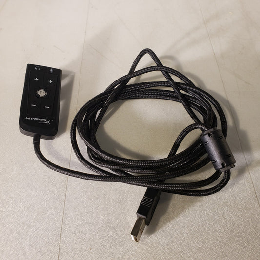 Kingston HyperX HX-USCCAMSS-BK Cloud II DSP USB Sound Card 7.1 Surround Sound