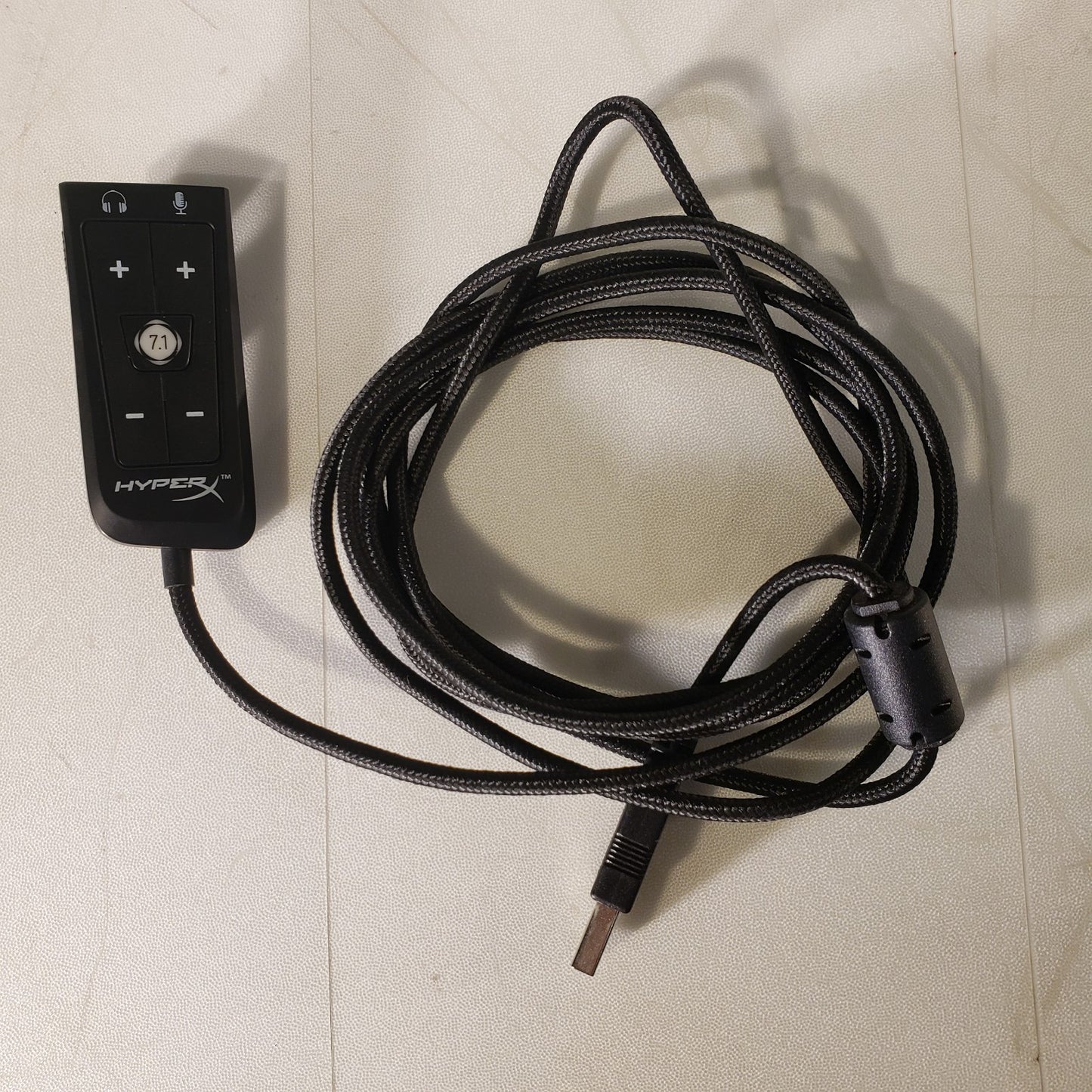 Kingston HyperX HX-USCCAMSS-BK Cloud II DSP USB Sound Card 7.1 Surround Sound