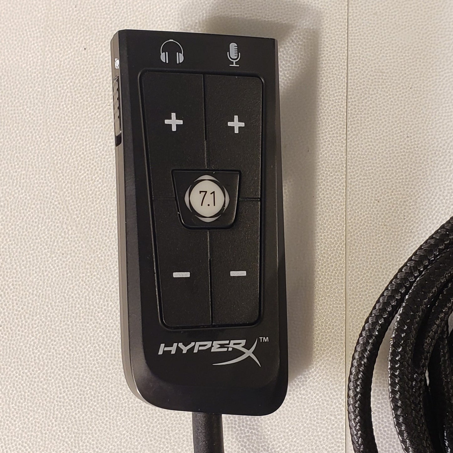 Kingston HyperX HX-USCCAMSS-BK Cloud II DSP USB Sound Card 7.1 Surround Sound