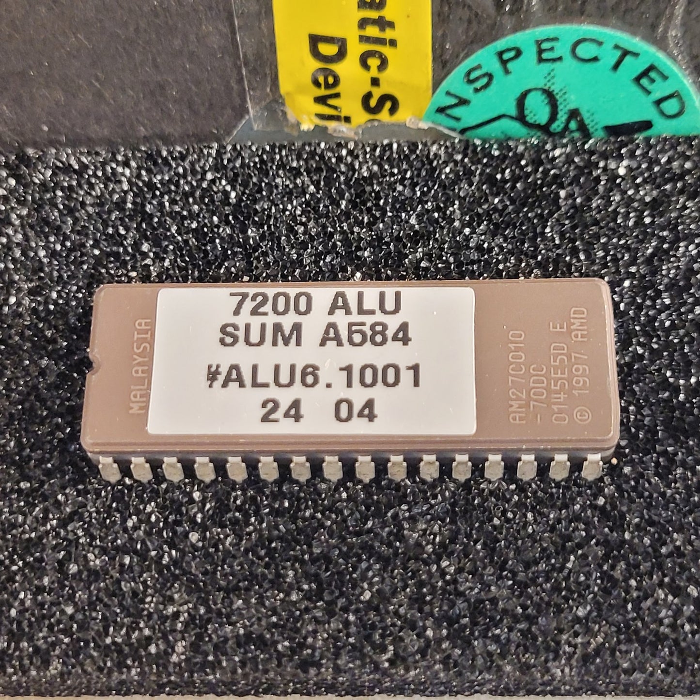 FCI 7200 ALU Ver. 6.1001 Firmware Chip 1100-0499 Honeywell Fire Control Instrume