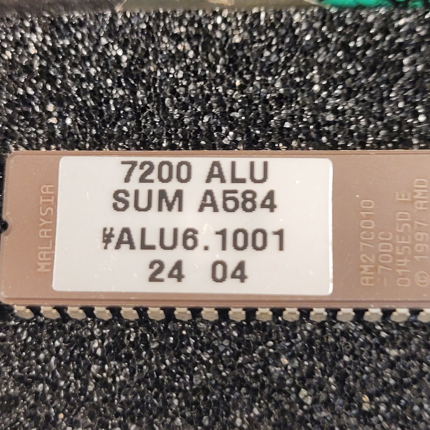 FCI 7200 ALU Ver. 6.1001 Firmware Chip 1100-0499 Honeywell Fire Control Instrume