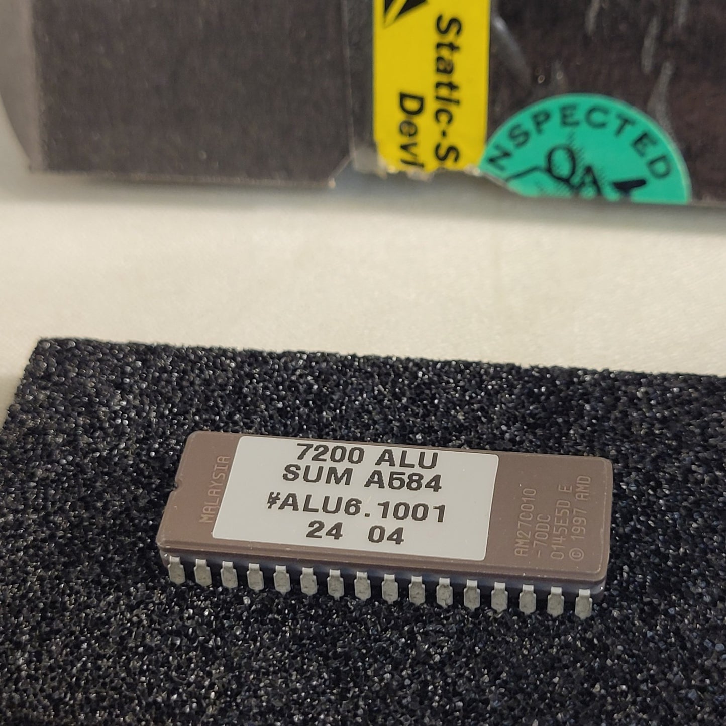 FCI 7200 ALU Ver. 6.1001 Firmware Chip 1100-0499 Honeywell Fire Control Instrume