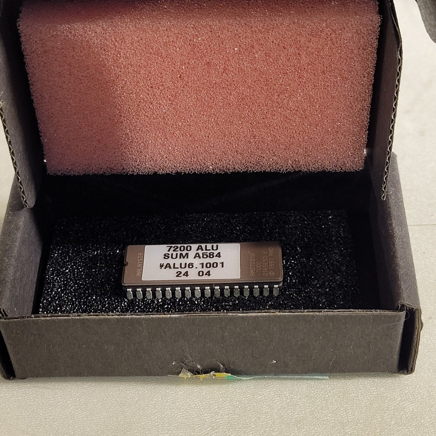 FCI 7200 ALU Ver. 6.1001 Firmware Chip 1100-0499 Honeywell Fire Control Instrume