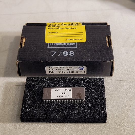 FCI 7200 ALU Ver. 5.2 Firmware Chip 1100-1243 Honeywell Fire Control Instruments