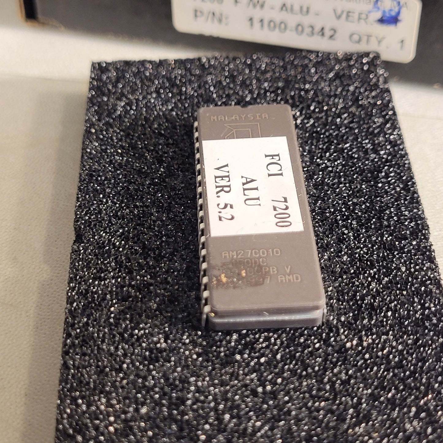 FCI 7200 ALU Ver. 5.2 Firmware Chip 1100-1243 Honeywell Fire Control Instruments