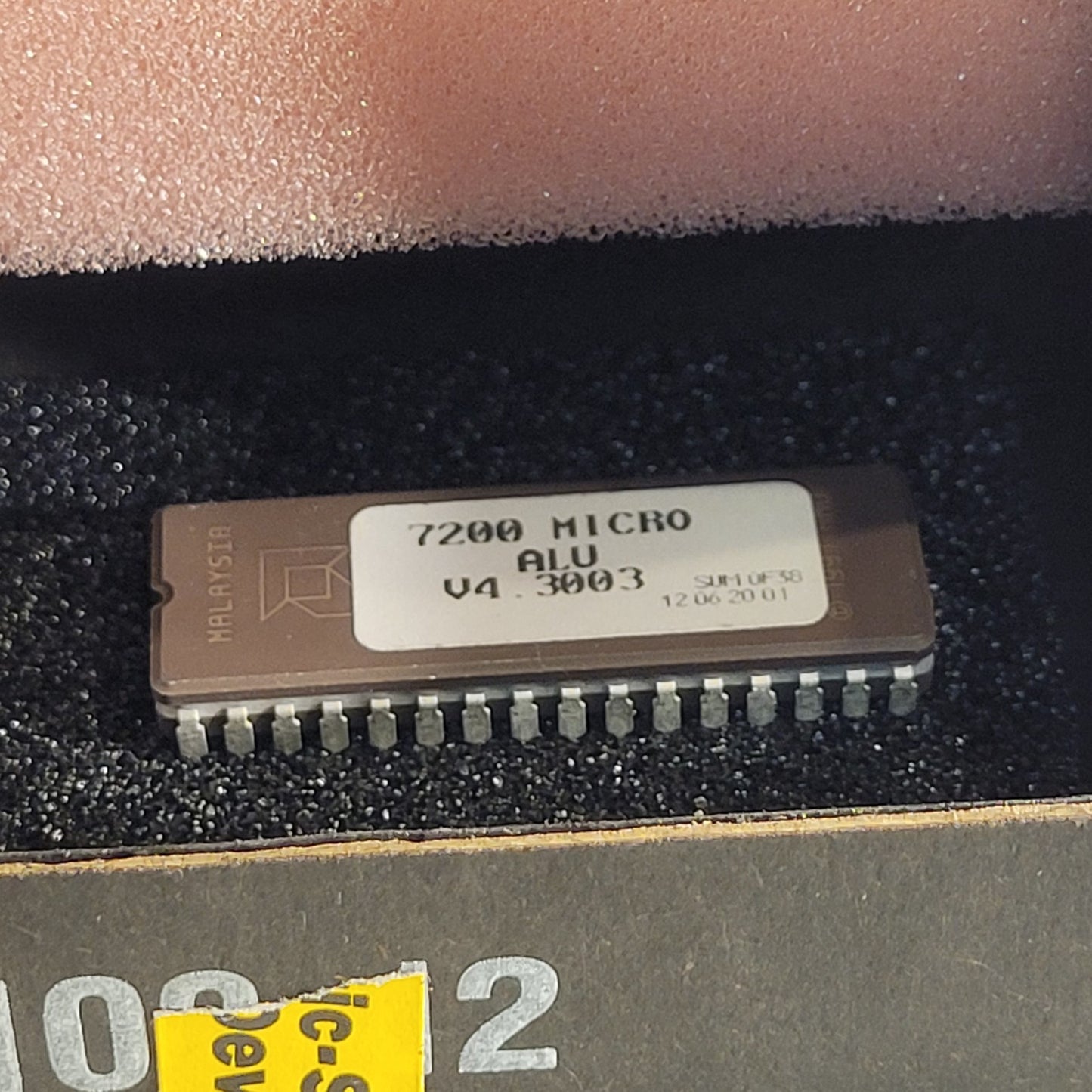 FCI 7200 ALU Ver. 4.3003 Firmware Chip Honeywell Fire Control Instruments