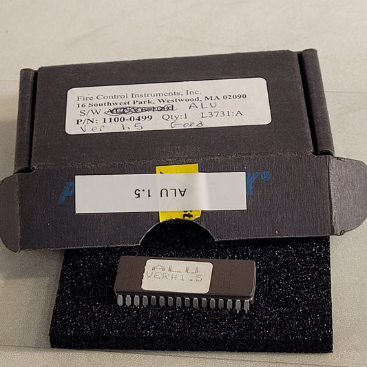 FCI 7200 ALU Ver. 1.5 Firmware Chip Honeywell Fire Control Instruments