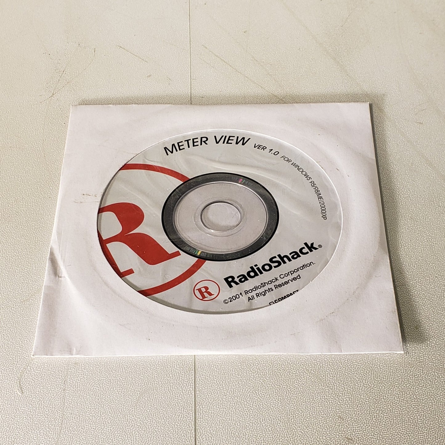 Vintage RadioShack MeterView Digital Multimeter Software Ver 1 For Windows